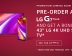 LG전자, G7 씽큐 캐나다 예약판매에 4K UHD TV 증정