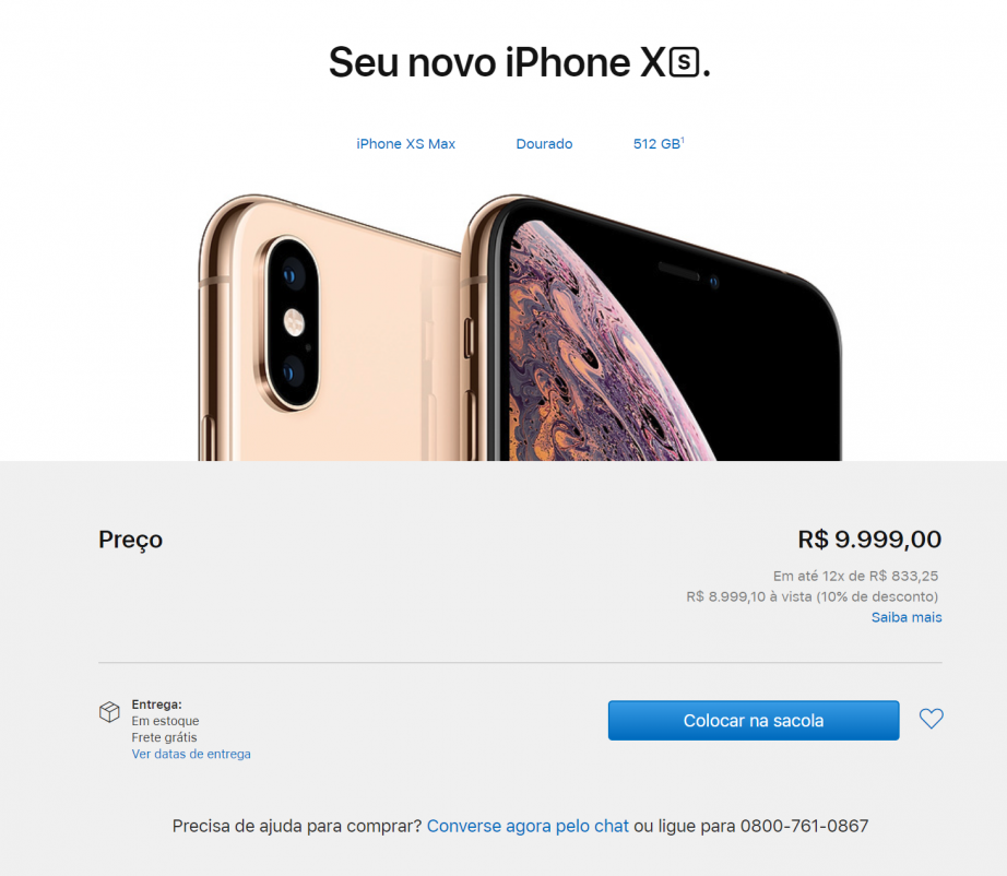 2018-11-16 12_35_14-iPhone XS Max de 512 GB – Dourado - Apple (BR).png