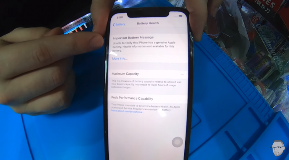 2019-08-09 12_07_18-Apple now partially blocks third party battery replacements on iPhones - GSMAren.png