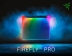 레이저, 전면 RGB 백라이트 마우스 패드 파이어플라이 V2 Pro 출시